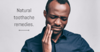 man in pain because of toothache